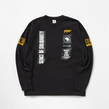 2WHEEL"DOZENS"L/S *ブラック*