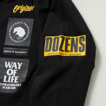 2WHEEL"DOZENS"L/S *ブラック*