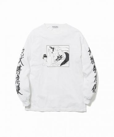 "地獄特急便”LS Tee STYLE1 *ホワイト*