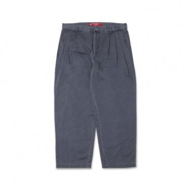 Pleated Trouser(Pigment Dye) *チャコールグレー*