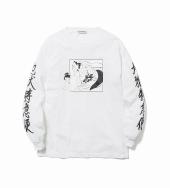 "地獄特急便”LS Tee STYLE1 *ホワイト*