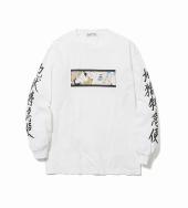 ”地獄特急便”LS Tee STYLE2 *ホワイト*