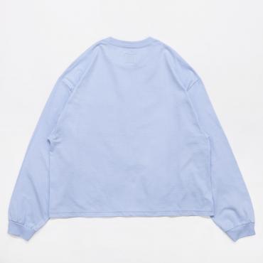 L/S WIDE CUTSEWN *サックス*