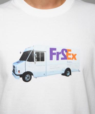 FR2EX クルーネックTシャツ[FRC203] *ホワイト*