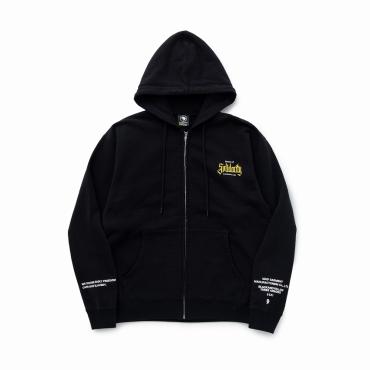 SOLIDARITY ZIP HOODIE *ブラック*