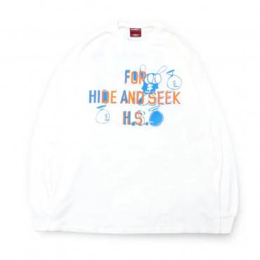   H&S × SKOLOCT L/S Tee-2 *ホワイト*