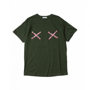 "CROSS LOGO" Tee *グリーン*