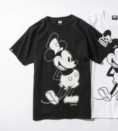 BxH Disney STEAMBOAT WILLIE TEE *ブラック*