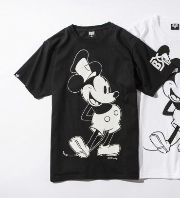 BxH Disney STEAMBOAT WILLIE TEE *ブラック*