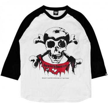BxH D-BEAT SKULL 3/4 Raglan Tee