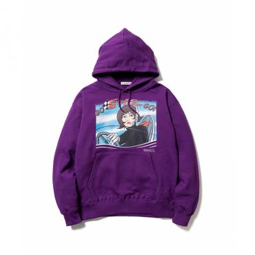 "GO-GO" HOODIE *パープル*