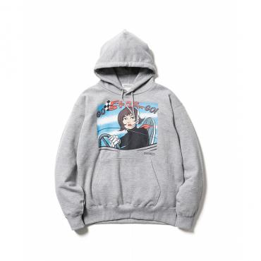 "GO-GO" HOODIE *グレー*