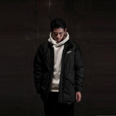 2121 CROSS NECK HOODIE *ホワイト*