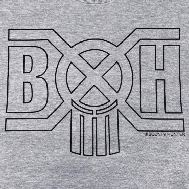 BxH LINE LOGO Crew Neck Sw MIX GRAY