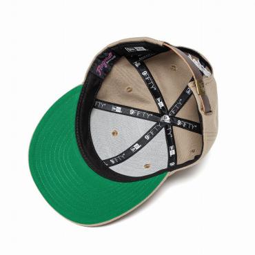 "KANJI LOGO" 9 FIFTY LP (xNEW ERA) *ベージュ*