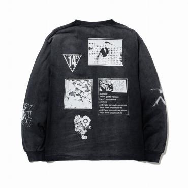 ”ACID” L/S Tee *ホワイト*