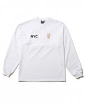 WIDE DRY L/S TEE / WHITE