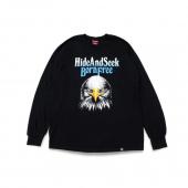 Eagle L/S Tee *ブラック×フロント*
