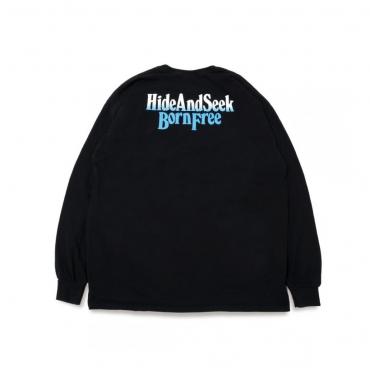Eagle L/S Tee *ブラック×フロント*