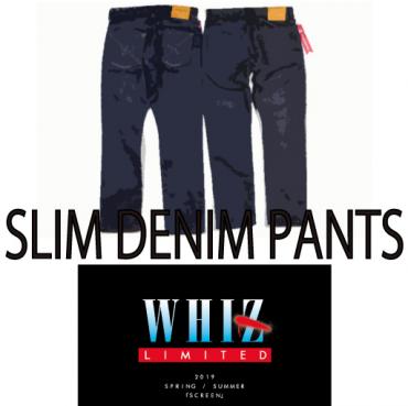 SLIM DENIM PANTS