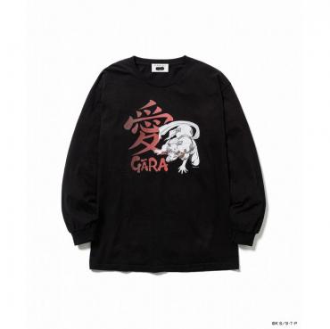 "GARA" L/S TEE *ブラック*