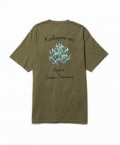 ×鶴仙園 "Agave" TEE *オリーブドラブ*