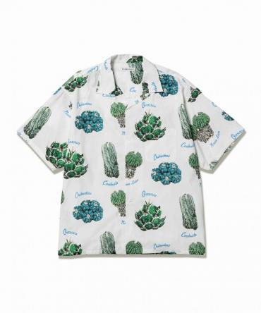 ×鶴仙園 "North and Central America" S/S SHIRTS *ホワイト*