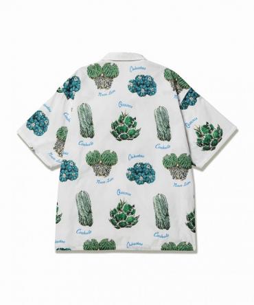 ×鶴仙園 "North and Central America" S/S SHIRTS *ホワイト*