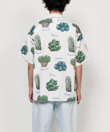 ×鶴仙園 "North and Central America" S/S SHIRTS *ホワイト*