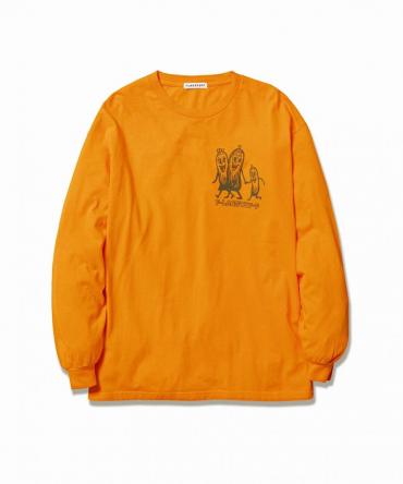 "Holiday" LS TEE *オレンジ*