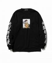 "地獄特急便" L/S TEE STYLE2 *ブラック*