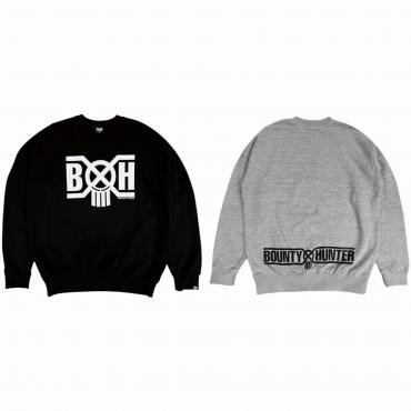 BxH LOGO Crew Neck Sw *グレー*