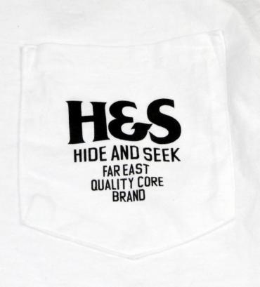 H&S POCKET L/S TEE *ホワイト*