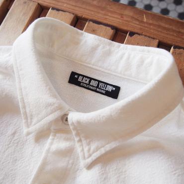 DOBBY L/S SHIRT *ホワイト*