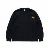 CIRCLE POCKET L/S TEE *ブラック*