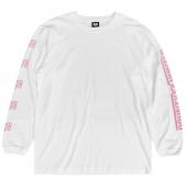 BxH LOGO L/S Tee 【WHITE/PINK】