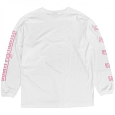 BxH LOGO L/S Tee 【WHITE/PINK】