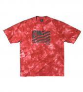 FLAG TIE DYE T **レッド*