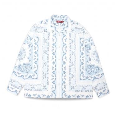 Bandana Pattern L/S Shirt *ホワイト*