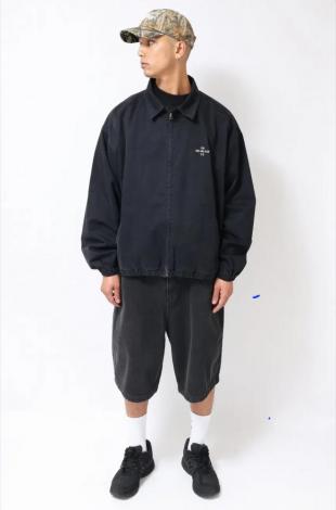 Harrington Jacket(Pigment Dye) *チャコールグレー*