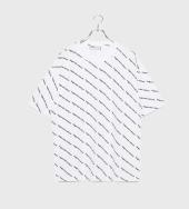 LEGENDA Logo Patterned T-shirt[LEC1037] *ホワイト*