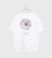 Gerbera Embroidery T-shirt[LEC1012] *ホワイト*