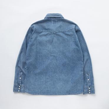 DENIM WESTERN SHIRT *インディゴ*