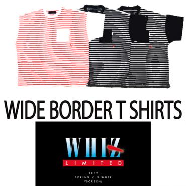 WIDE BORDER T SHIRTS