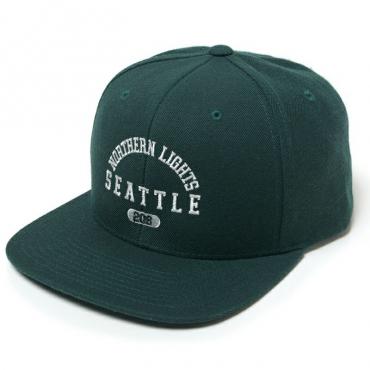 COLLEGE LOGO SNAPBACK / GREEN