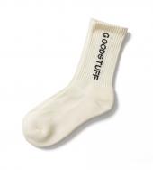 "GOODSTUFF" LOGO SOX *ホワイト*