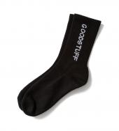 "GOODSTUFF" LOGO SOX *ブラック*