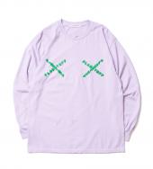 "CROSS LOGO" L/S Tee *パープル*