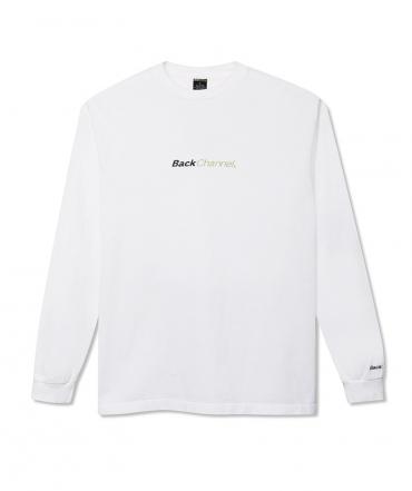 OFFICIAL LOGO LONG SLEEVE T / WHITE