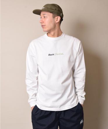 OFFICIAL LOGO LONG SLEEVE T / WHITE